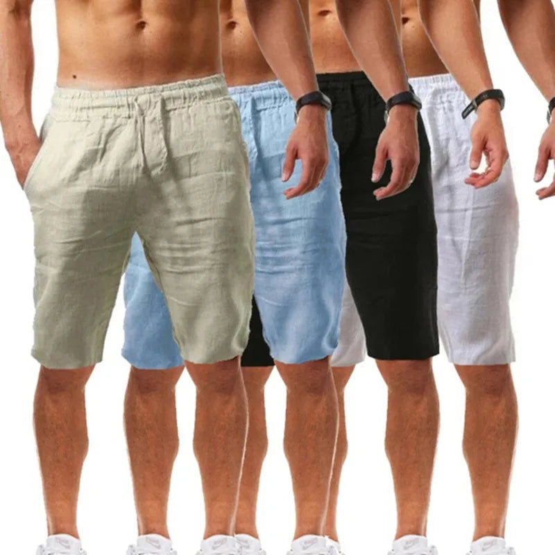 Men's Cotton Casual Shorts - Comfort Meets Style