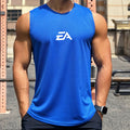 Men's EA Sports Gym Vest - Sleeveless Training Tank Top