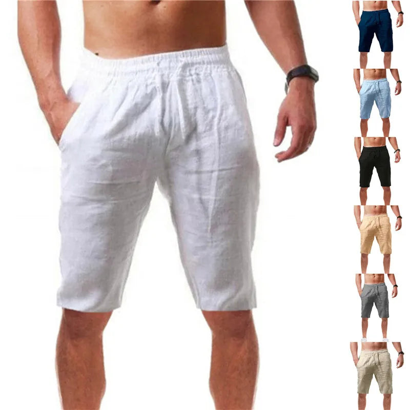 Men's Cotton Casual Shorts - Comfort Meets Style